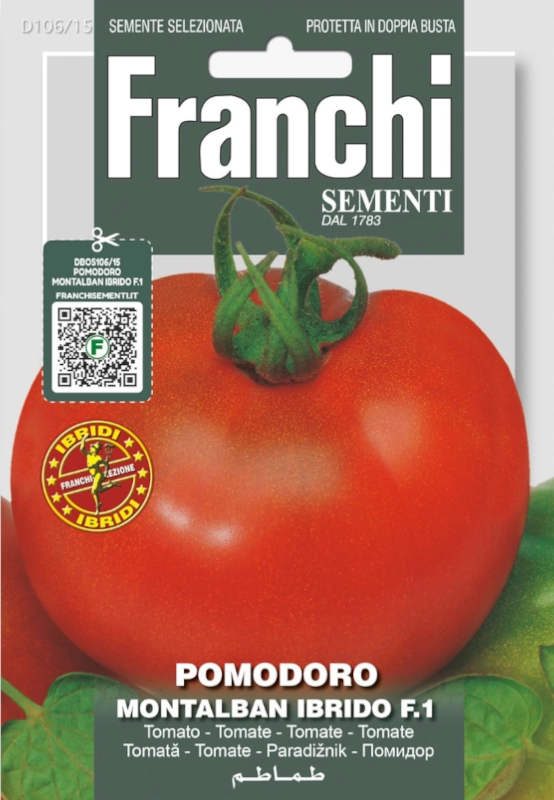 Pomidor Montalban F1 nasiona 0,15g FRANCHI sklep rajogrodnika